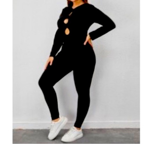 Cutout tee and leggings women - Picture 1 of 2